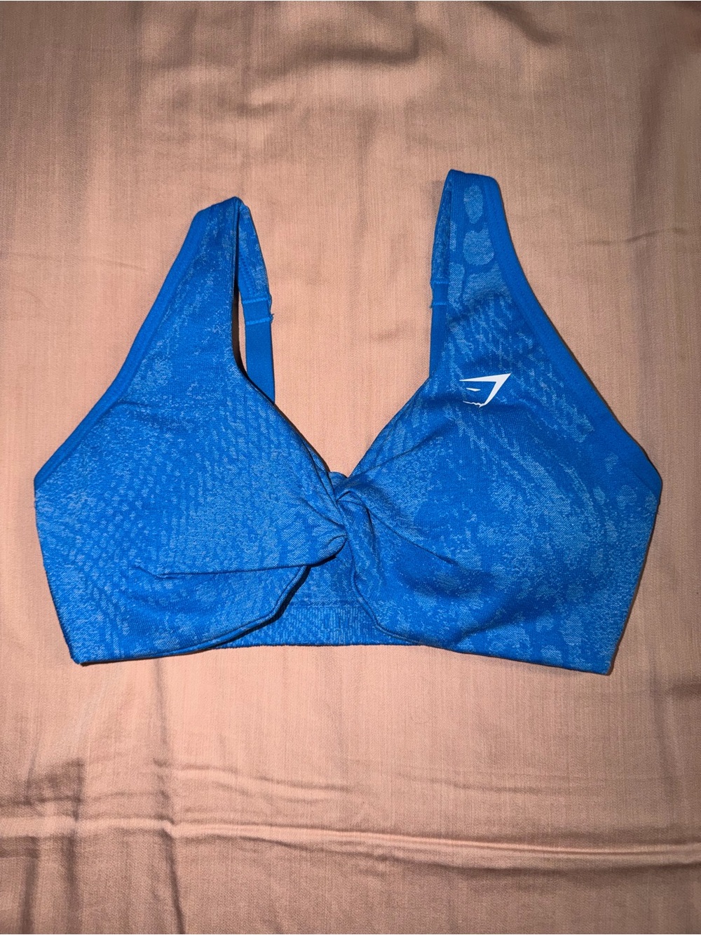 Gymshark Whitney x Adapt Animal Seamless Twist Front Bra